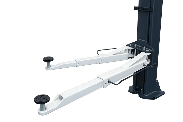 4.5 TONNE 2-POST CAR HOIST ELECTRIC LOCK RELEASE